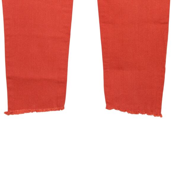 KOTON Cutoff Hem Burnt Orange Jeans Size 31 NWT - Picture 5 of 6